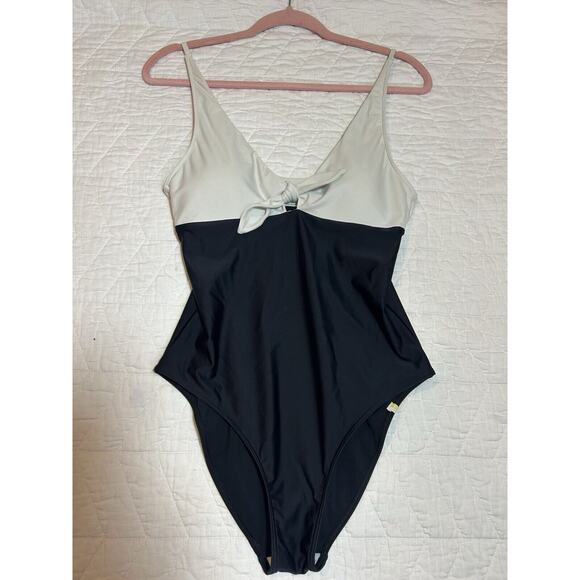 summersalt Other - Summersalt swimsuit Womens black and white One Piece With Bow Size 8 adjustable